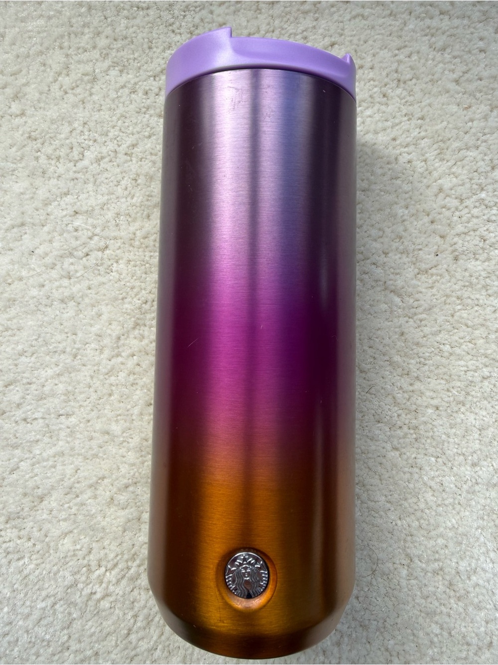 Starbucks Metallic Ombre Tumbler in Purple, Magenta and Copper